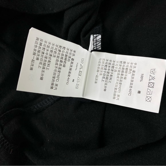 AAPE BY A BATHING APE Black Printed Men’s Long Sleeve T-Shirt Size Small - Picture 9 of 14